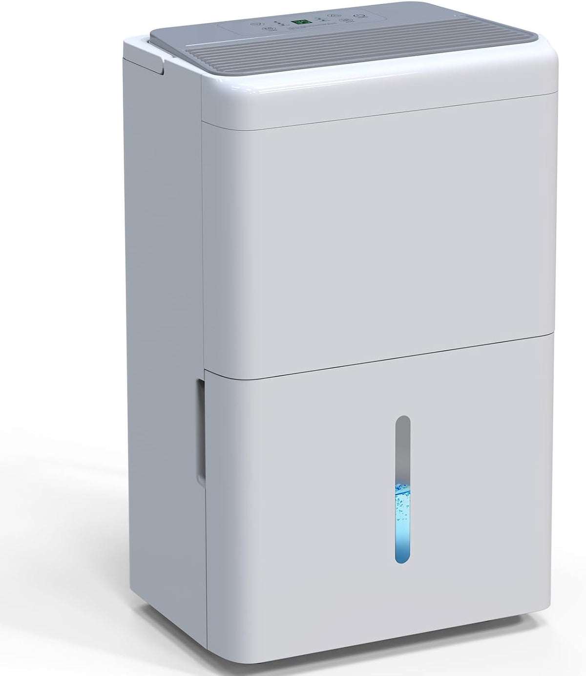 Newentor Luftentfeuchter, 40 dB, 245m, 30 L, 90m, Weiß/Grau, Raumentfeuchter Elektrisch Leise, Entfeuchter Elektrisch Keller bis zu ³/ ²