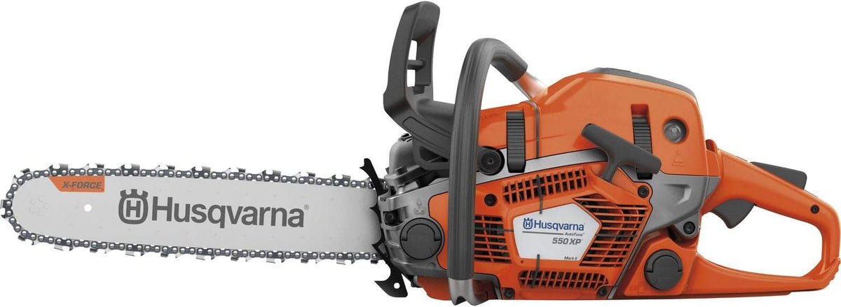 Husqvarna Kettensäge, 3, 0/4, 08 kW/PS, 38 cm, Orange/Grau, Benzin 550 XP Mark II Schwert 9676908-35
