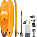 AQUASTIC SUP-Board, 170 kg, 390 L, Weiß, Este 12'0' SUP Board Set, Drop Stitch Lite, Sitz montierbar, leicht & stabil