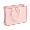 Geschenktüte 30 x 12 x 25 cm aus Papier in Rosa mit Schleife