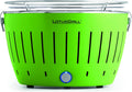LotusGrill Holzkohlegrill, Schwarz, Classic (Limettengrün) der raucharme /Tischgrill