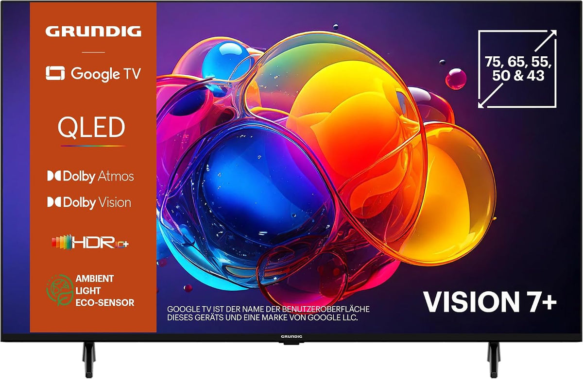 Grundig Fernseher, Schwarz, 75 VOE 85 Q