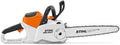 Stihl Kettensäge, 35 cm, Orange/Weiß/Schwarz, MSA 200 C-B ohne Akku und Ladegerät