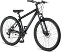 Licorne Bike Mountainbike, 29 Zoll, Schwarz, Thunder Mountain in 20, 27.5 und Fahrrad für Mädchen Jungen Herren und Damen