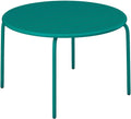 Vente-unique Esstisch, Blau, Gartentisch 4 Mirmande - Stahl - grün