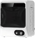 Wäschetrockner, 5 kg, Weiß, Kapazität, kompaktes Design mit LCD-Smart-Touch-Panel, Edelstahlwanne für Wohnungen und Wohnmobile