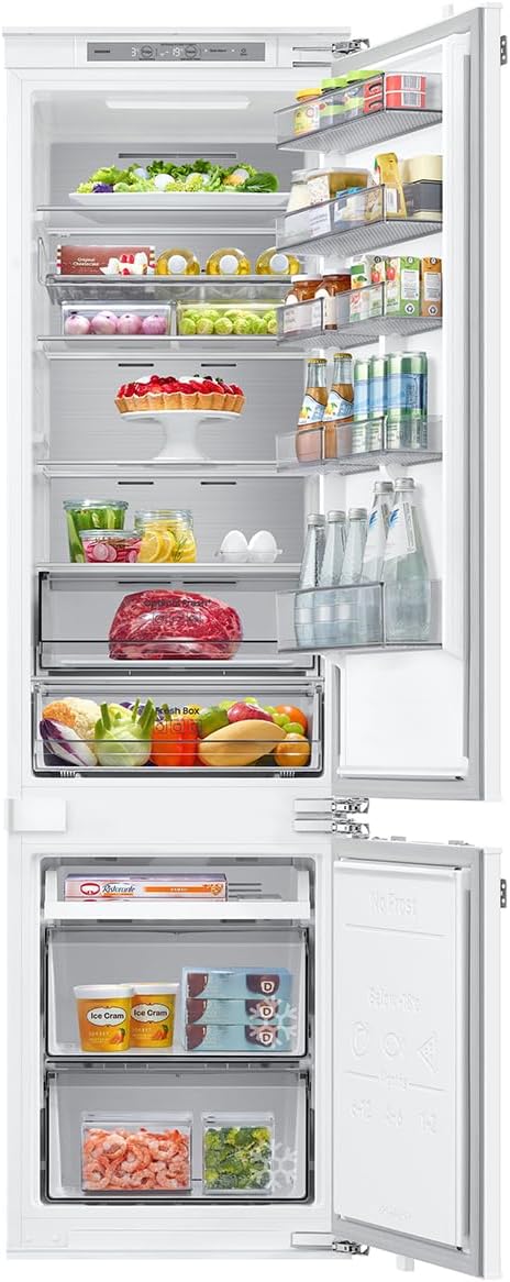 Samsung Kühl-Gefrierkombination, Weiß, BRB80F3GAEF0EF (BRB30G715EWWEF) Einbau