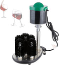 Gläserspülmaschine Gläserreinigungsmaschine, 240 W, Edelstahl, Silber, Elektrisch Mit 5 Bürsten, Edelstahl Gläserwascher Für Bar