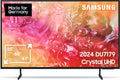 Samsung Fernseher, 75 Zoll, 189 cm, Schwarz, Smart TV, Crystal UHD 4K DU7179, PurColor, Upscaling, Gaming Hub, Prozessor