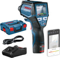Bosch Professional Lüftungsanlage, 12 V, Blau/Schwarz/Rot, Infrarot-Thermometer GIS 1000 C (1x Akku + Ladegerät