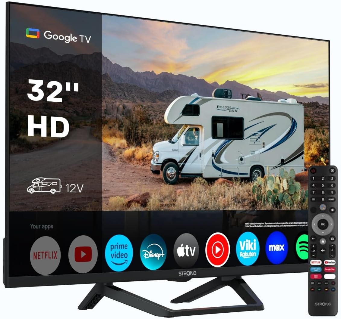 Strong Fernseher, Schwarz, 32'' HD TV SRT32HG4723C