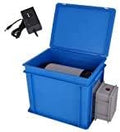 Secret Smoke Zuchtzelte, 60 x 40 x 33,5 cm, 450 g., Blau/Grau, Pollinator Box Big mit Geschwindigkeitsregler