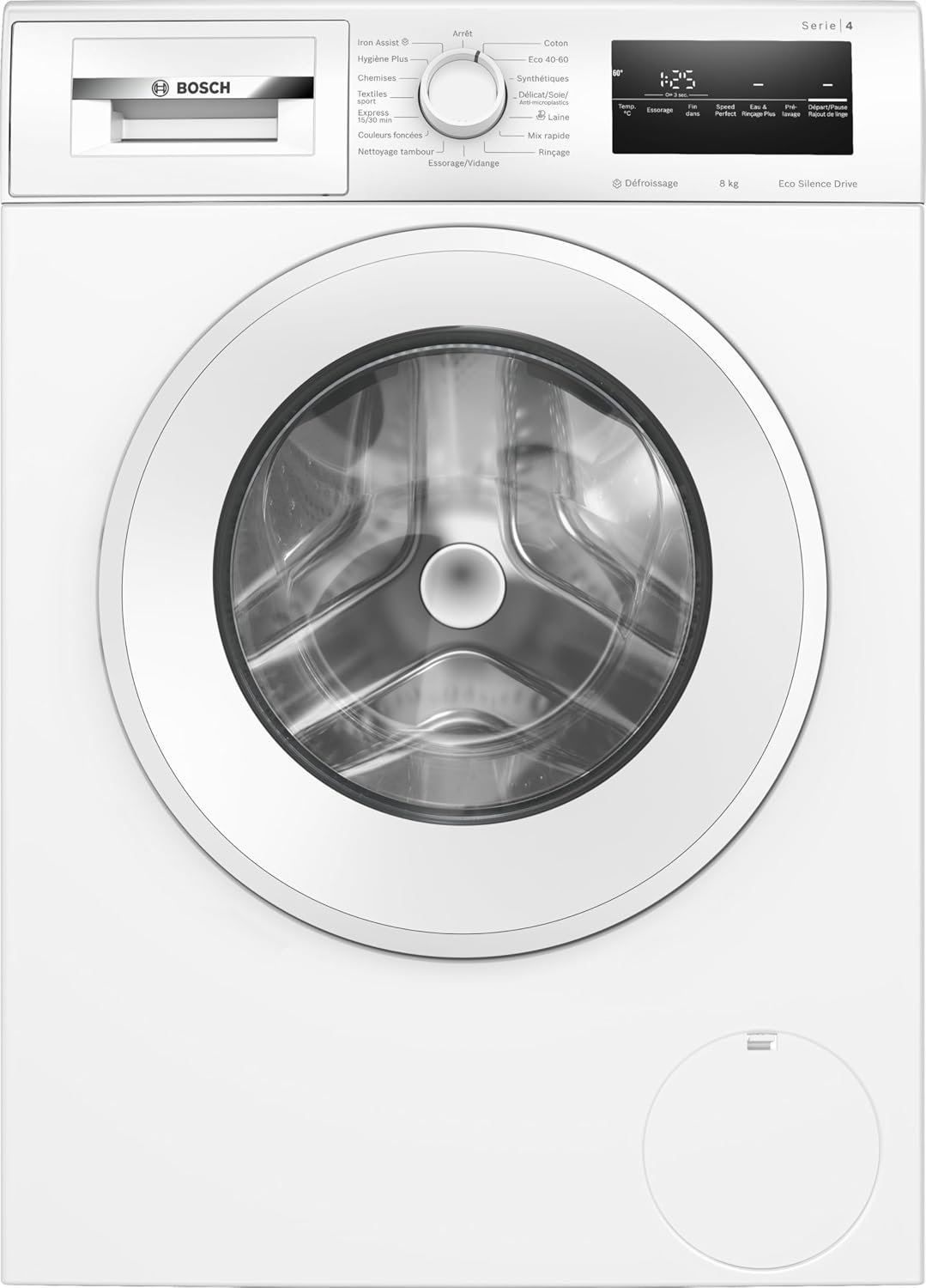 F4WR701Y Serie 7 Waschmaschine, 8 kg, Weiß, Front, max. 1200 U/min, WAN2427ZFR