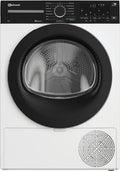 Bauknecht Wärmepumpentrockner, 84,6x59,8x60,7 cm, 8 kg, Schwarz, TKL 85C WBS - - Energieeffizienzklasse C - HomeWhiz App