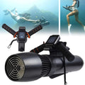 XDLYWUZIQ SUP-Board, Weiß, Tragbarer Kajak-Booster, 130 Minuten Bürstenloses Unterwasserstrahlruder-Set, 10 Km/H Elektrischer Unterwasser-Seescooter