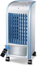 Turmventilator, Weiß, Tragbarer Verdunstungskühl mit Fernbedienung, Schlafzimmer, Studentenwohnheim oder Büro