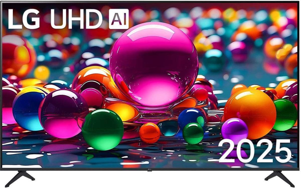 LG Fernseher, 75 Zoll, 190 cm, Schwarz, 75UA75006LA TV 4K UHD AI TV (α7 Gen8 4K AI Prozessor, webOS 25, 60Hz) [Modelljahr 2025]