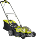RYOBI Rasenmäher, 37 cm, 18 V, Schwarz/Grün, ONE+ Akku- RY18LMX37A-0, Schnittbreite, ohne Akku & Ladegerät, bürstenloser Motor
