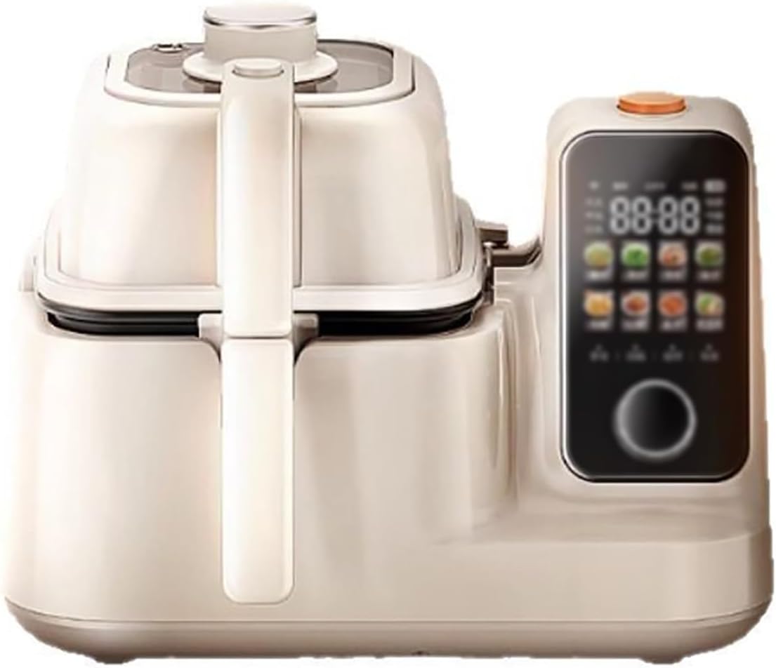 Multikocher, 2000 W, Schwarz, Smart Cooking Machine - WiFi & NFC Enabled, Ceramic Coating, Touchscreen, Stewing & More