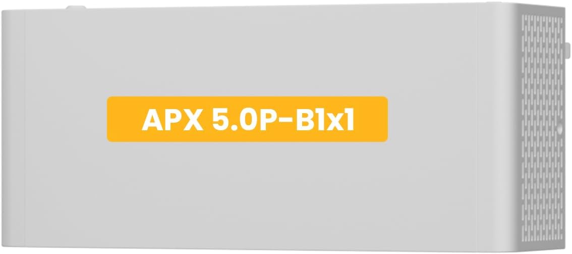 Powerness Deep-Cycle-Batterien, Grau, Growatt APX 5.0P-B1 Batterie, 5kWh