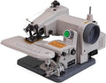 Blindstichmaschine, Schwarz, Tragbare Blindstich-Saummaschine, professionelle Näh- und Stickmaschine mit Pedal