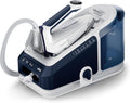 Braun Dampfglätter, 2 L, Braun/Blau, CareStyle 7 Pro Dampfbügelstation IS 7282 BL, Dampfbügeleisen mit FreeGlide 3D Bügelsohle