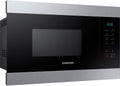 Samsung Mikrowelle, 38 cm, Silber, Solo Einbau- MS22M8074AT/EG, 22 ℓ, Höhe, Feuchtigkeitssensor, Warmhaltefunktion