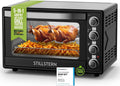 Stillstern Backofen, 60 L, Weiß, Mini mit Umluft (DE Version) Pizza Ø40, Drehspieß