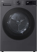 LG Wäschetrockner, 8 kg, Schwarz, RT80X7B Wärmepumpen-Trockner (, Energieklasse B) mit AI Dry, Dual Inverter, TurboDry