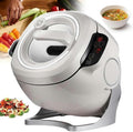 Cashwise Küchenmaschinen, Rührgeräte & Mixer, Grau, Automatische Kochmaschine, 6-Liter-Wok-Reis-Bratmaschine für den gewerblichen Gebrauch