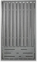Metallische Flügeltore, 100 x 170 cm, Grau, Gartentür Zauntor Zauntür Gartentür Hoftor Tor Gartentor