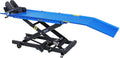 Pro-Lift-Werkzeuge Scherenhebebühnen, 360 kg, Schwarz/Blau, Motorrad-Hebebühne Mini-Scherenbühne Fußpumpe