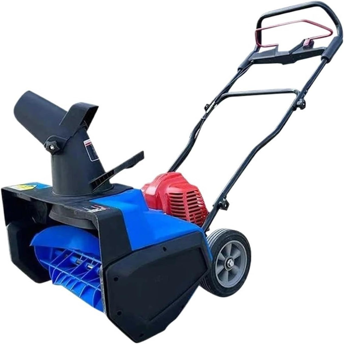 SMTYXS Schneefräse, 20M, Schwarz, Industrielle, Handgeschobene, Effiziente Schneeräumung Im Winter