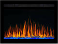 ArtiFlame Elektrokamin, 1800 W, Schwarz, AF27WR Multicolor, Elektrischer Einbaukamin mit Heizung 900/, realistischer 3D-Flammeneffekt