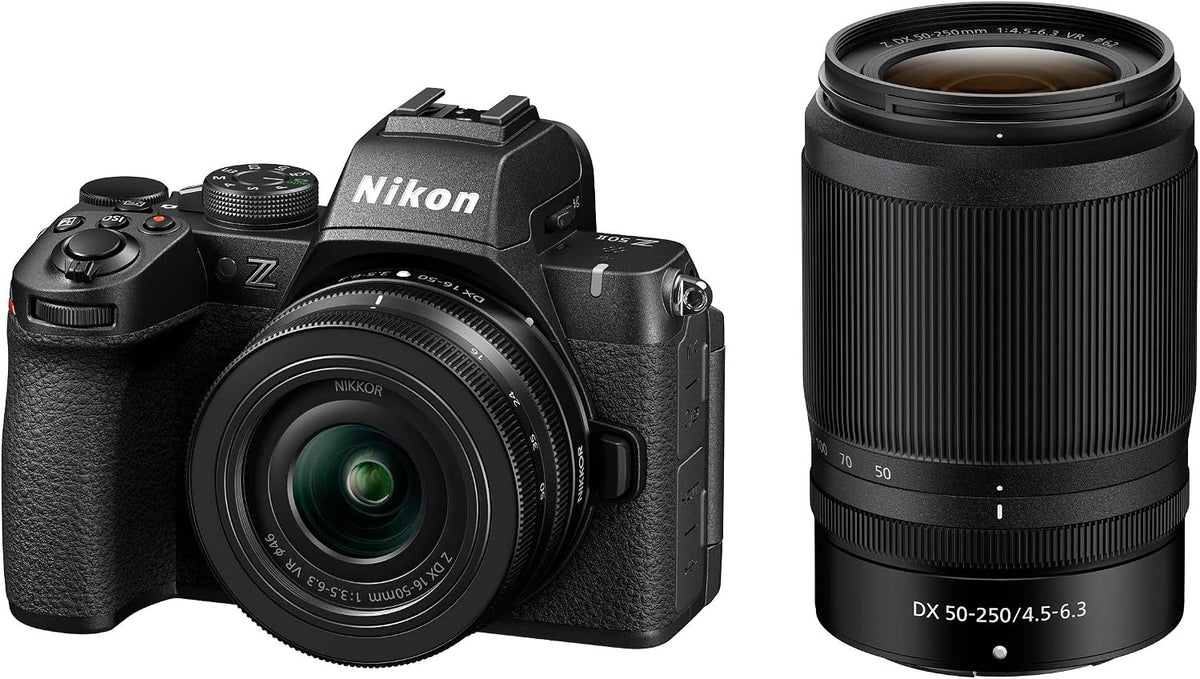 Nikon Systemkamera, Grau, Z50II Kit 16-50 DX + 50-250 DX