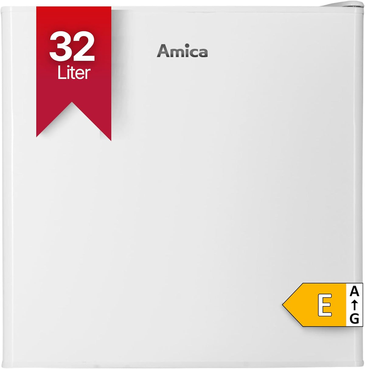 Amica Gefrierschrank, 50 x 48 x 44,5 cm, 32 l, Weiß, Gefrierbox freistehend manuelle Abtauung Gefrierfach‑Ablage