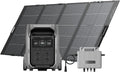 EF ECOFLOW Powerstation, 4096 Wh, 4000 W, 400 W, 800 W, Grau, Delta Pro 3 tragbare mit Solarpanel, 0% VAT Stream Mikrowechselrichter