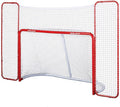 Bauer Tore, Weiß, Hockey Tor mit Fangnetz - Tor Originalgröße 183x122x76