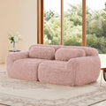kozamas Sofa, Rosa, Boneless Cloud Couch, modulares Plüsch 2-Sitzer, Rahmenlos & ohne Montage, für Wohnzimmer oder Schlafzimmer