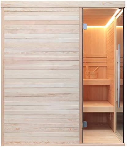 AWT AQART WATER TECHNOLOGY Saunen, Beige, KOS Sauna 1805 Pinienholz/180x180/ohne Ofen