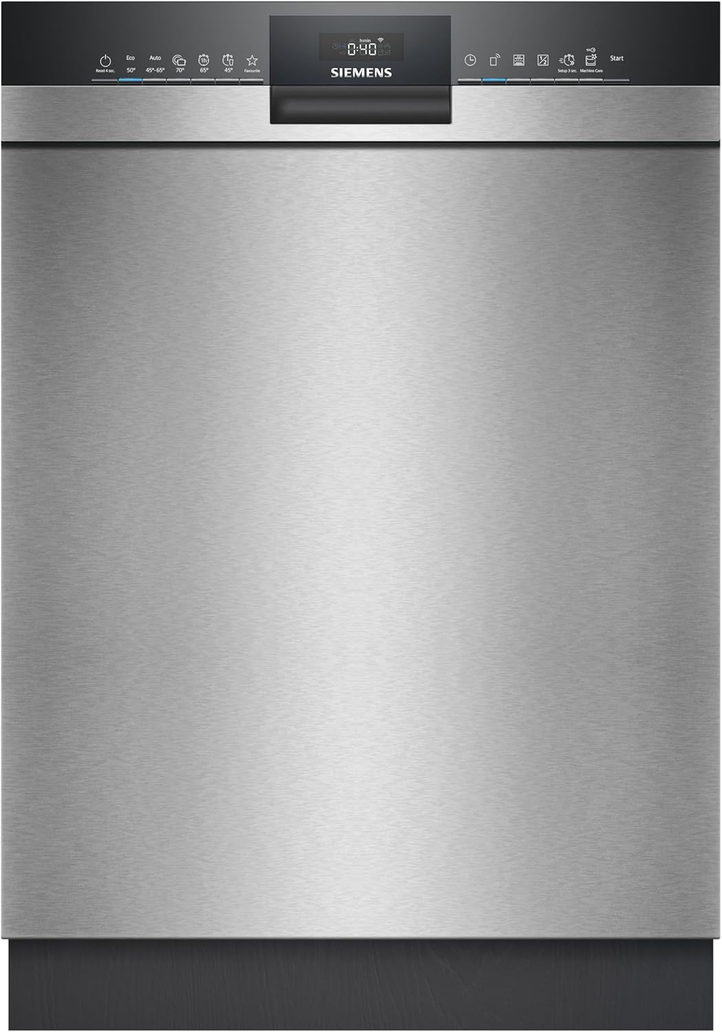 Siemens Geschirrspüler, 60 cm, Weiß, SN43HS03TE iQ300, Unterbau, Besteckkorb, Bestätigte Hygieneleistung, smartStart