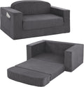 Sofa MeMoreCool, Natur, Schlaf Cord 2-Sitzer Faltbares Boden mit Schlaffunktion