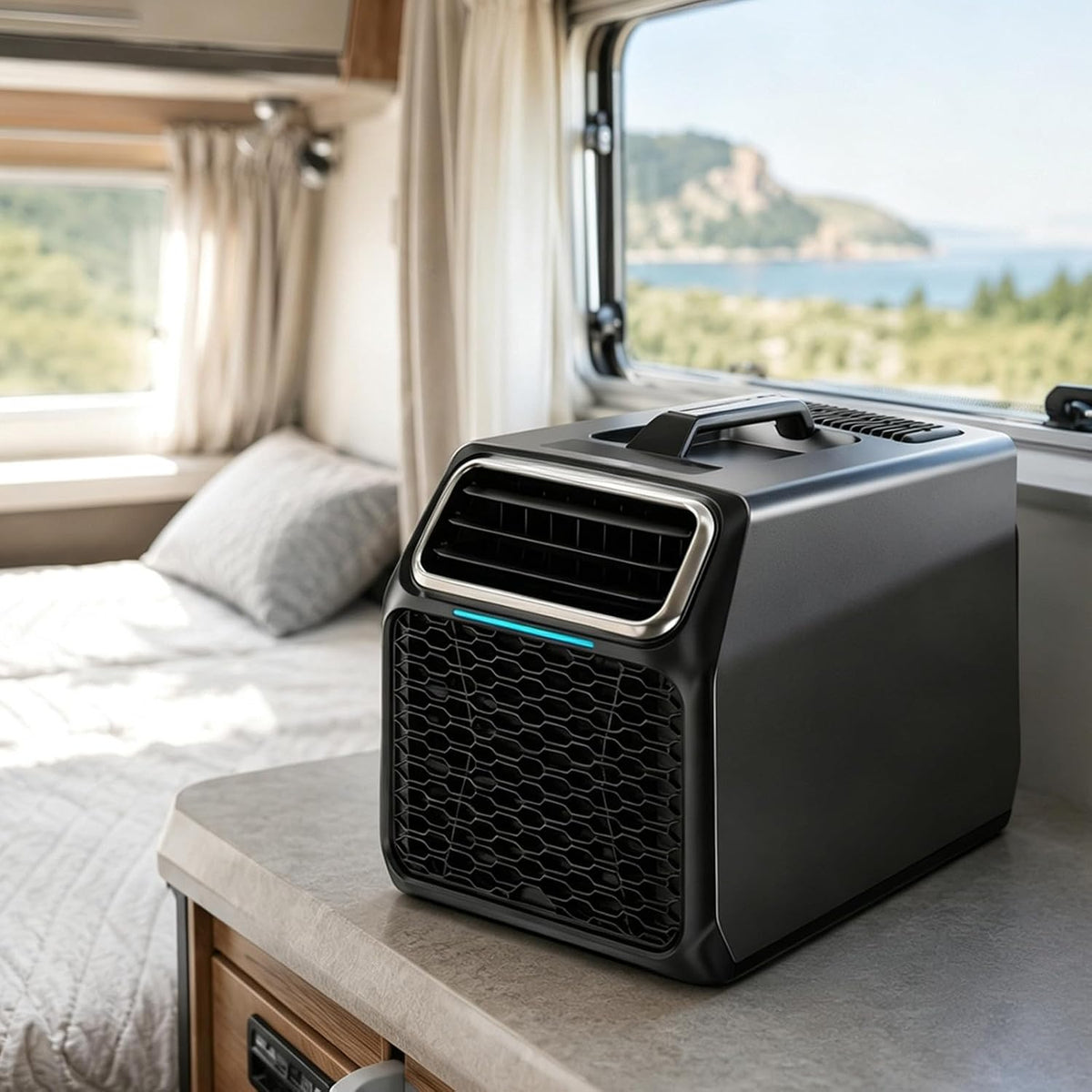 Wohnmobil Mobiles Klimagerät, 543 × 315 × 363 mm, 220 V, Weiß, Klimaanlage 5000 BTU, für Camper, Zelt und Van