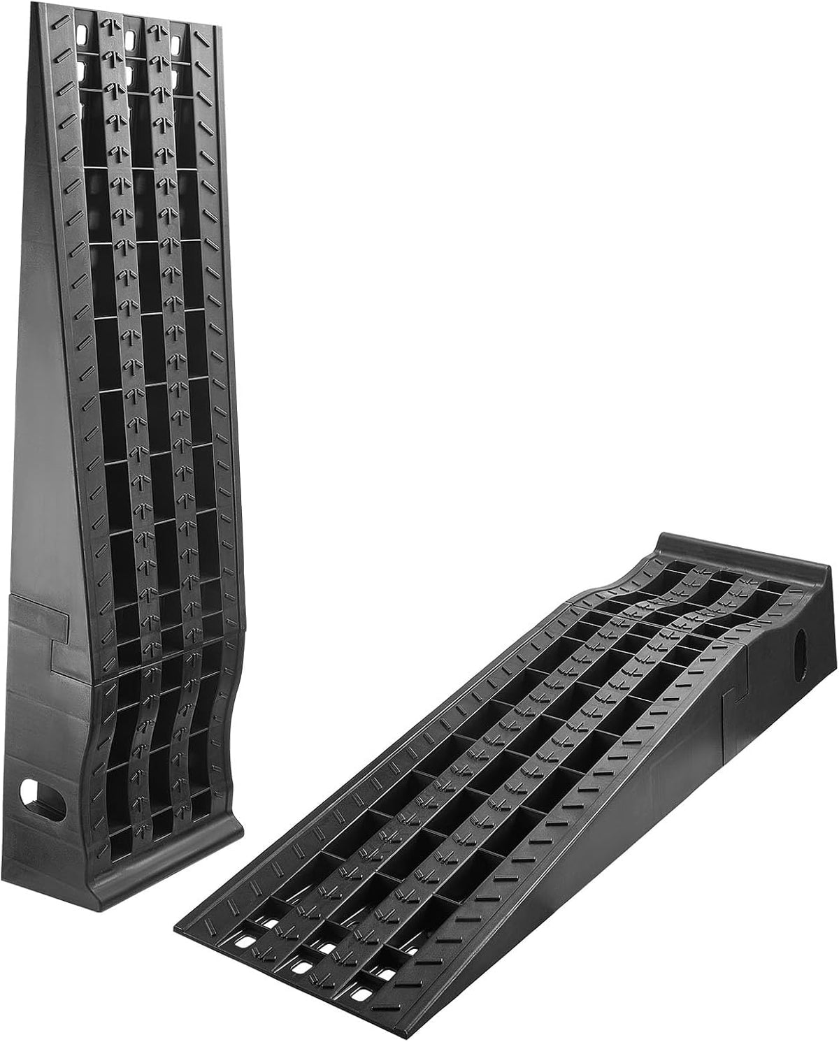 VEVOR Rampen, 1474 kg, 160 mm, Schwarz, Auto Auffahr 2 STK. Hubhöhe, tragbare & Auto-Service für Wartung in der Garage &