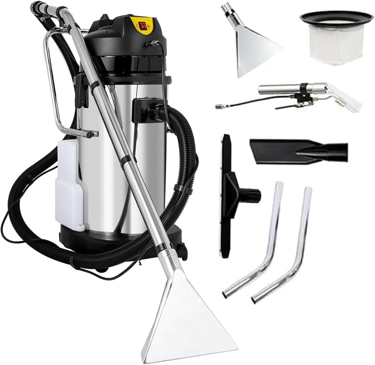 Sofa DHMYYXGS, 70–75 dB, 20 L, 30 L, Grau, Reinigungsgerät, Nasssauger Reinigung Teppich, 3-in-1+Tragbarer Saugschlauch