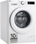 LG Waschtrockner, 9,0 kg, 6KG, Weiß, F4DR5009A3 W 9/ 1400RPM
