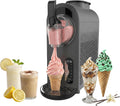Cecotec Eismaschine, 1,3 L, Schwarz, Slush Maschine Twist&Ice Cream, 9 Modi für Slush, Frozen Cocktails, Smoothies und Eis