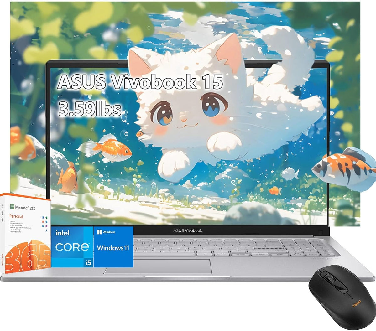 ASUS Laptop, Silber, Vivobook 15inch - Intel Core i5 120U Beat AMD Ryzen 7 4800U