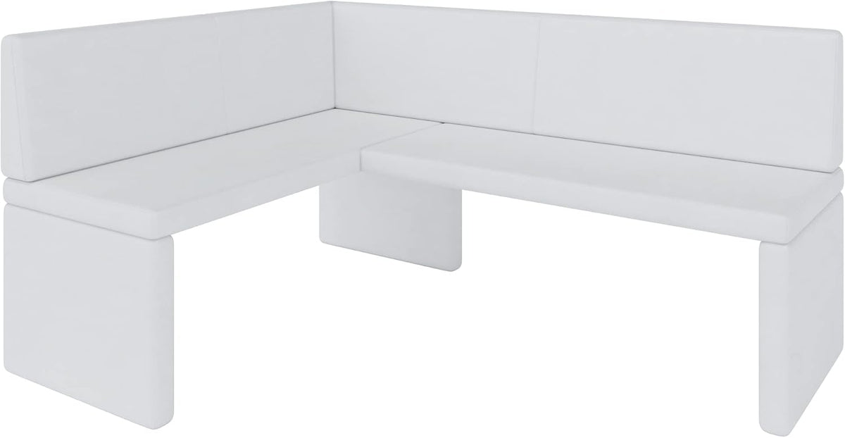 Eckbank Sitzbank, 128x168 cm, Braun, Akiko Corner Bench - gruppe für Ihrem Esszimmer, Küche modern, Sitzecke, Links)